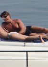Scarlett Johansson - Bikini candids on a yacht in Taormina - Italy